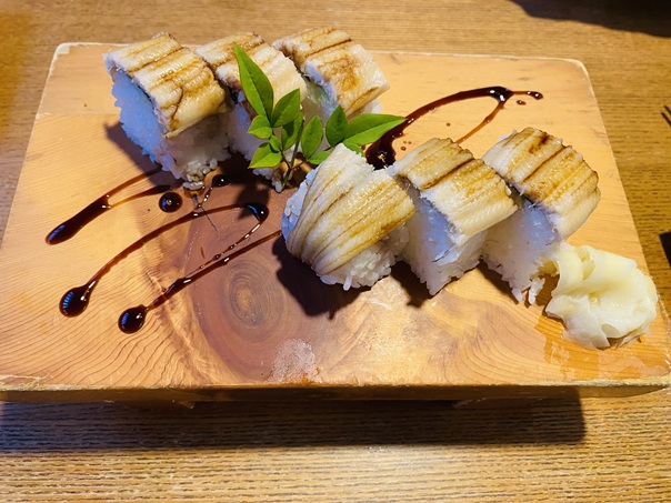 和菜旬菜 ひだまり　穴子棒寿司