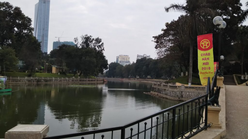 トゥーレ公園の池