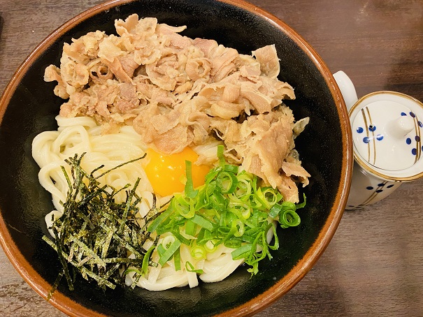 讃州製麺肉甘玉うどん大