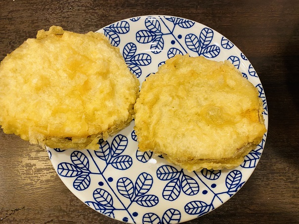 讃州製麺サツマイモの天ぷら