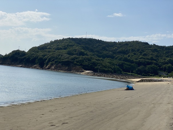名部戸海水浴場と海の家はなやと海ほたる 三豊市 あははライフ