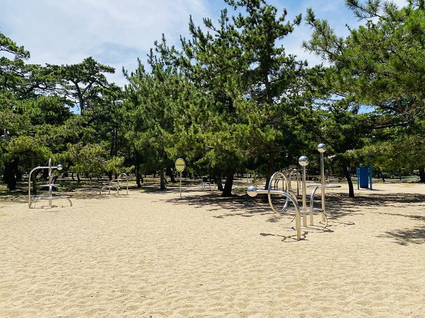 児童公園津田の松原海水浴場