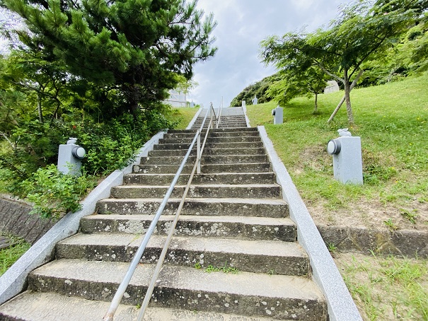 白兎神社階段