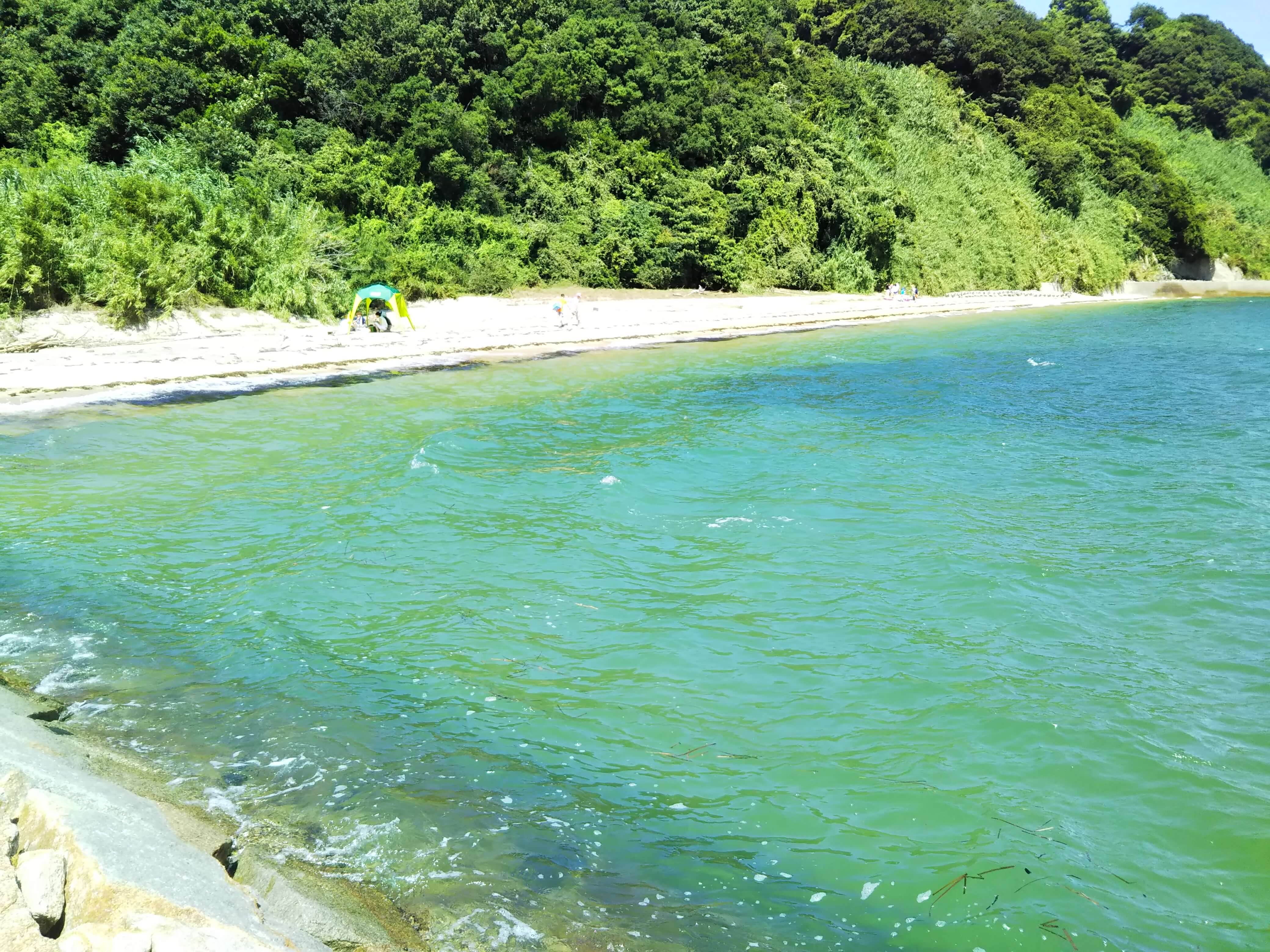 篠尾海水浴場は穴場のきれいな海 高松市庵治町 あははライフ