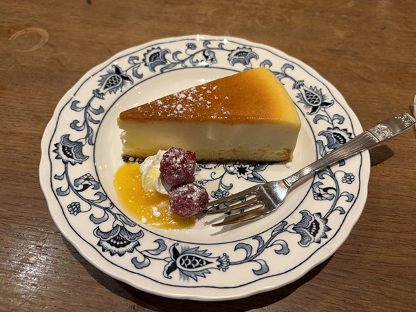 ヨーロピアン珈琲長崎屋 チーズケーキ
