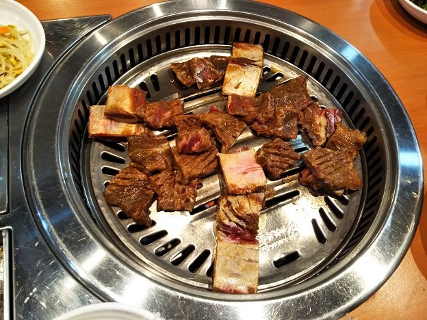 韓国ソウルの金剛山 Kum Gang Sanでカルビ焼肉を食べる あははライフ