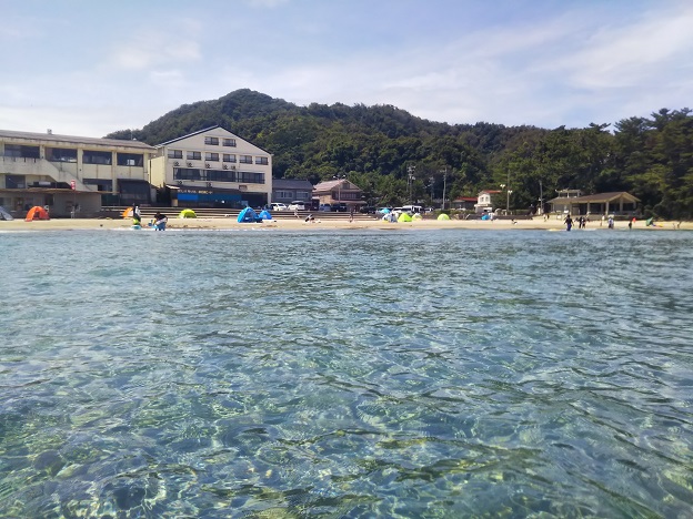 浦富海岸、浦富海水浴場
