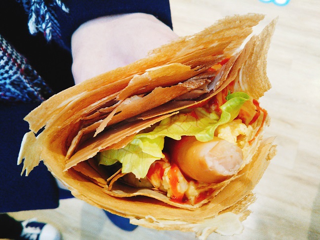 Dipper Dan CREPE(ディッパーダン クレープ)ソーセージエッグ