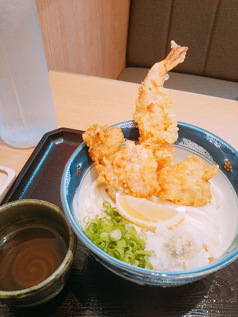 マルタツうどん三本松店　マルタツぶっかけ