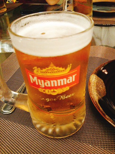 ミャンマーの生ビール
