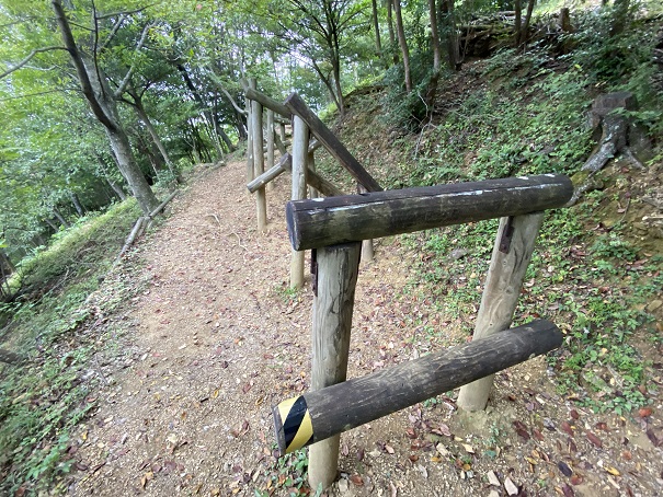 神山森林公園願かけおじきアスレチック