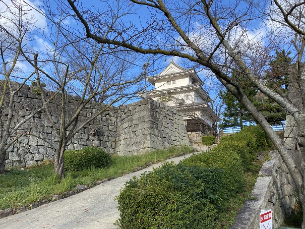 丸亀城の天守閣 本丸