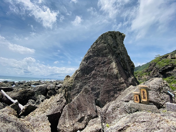 室戸岬　エボシ岩