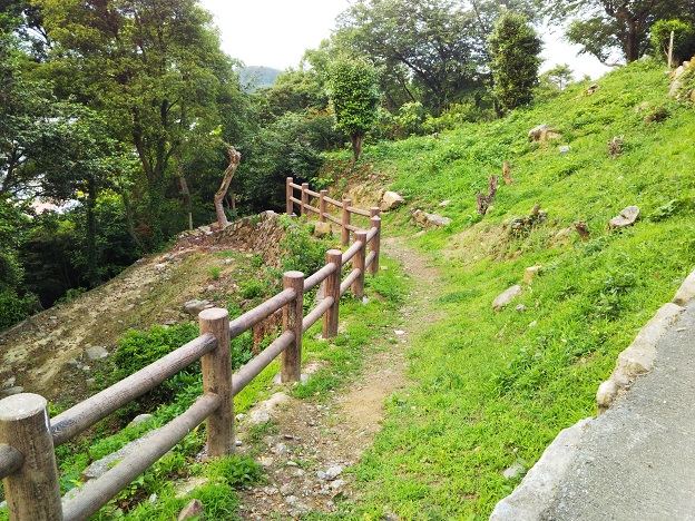 川之江城天守閣への歩くルート