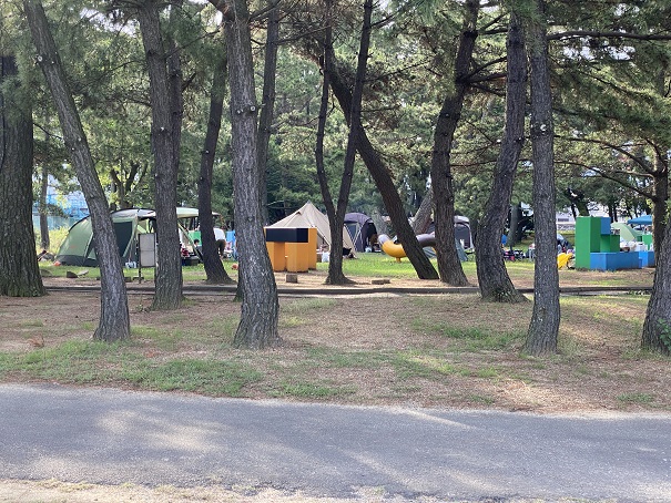 一の宮公園キャンプ場
