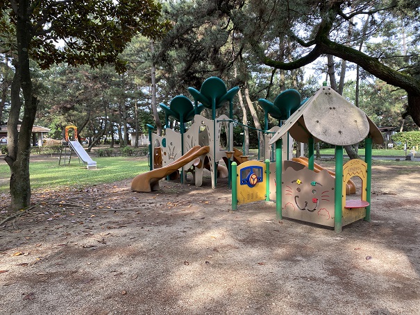 一の宮公園小さい子供の遊び場