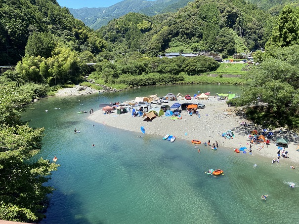 宮崎の河原キャンプ場