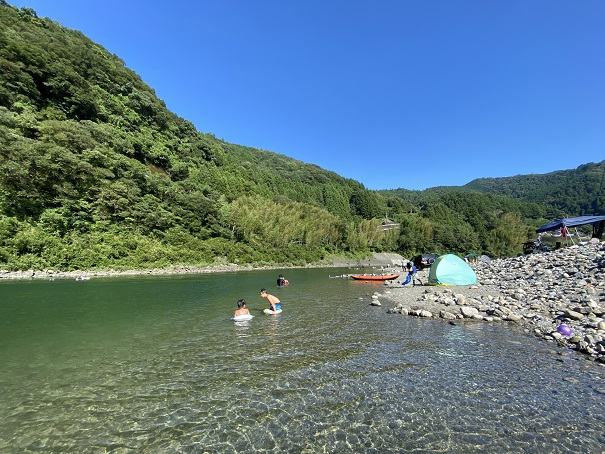 黒瀬キャンプ場　仁淀川