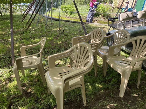 竹森ガーデン　椅子