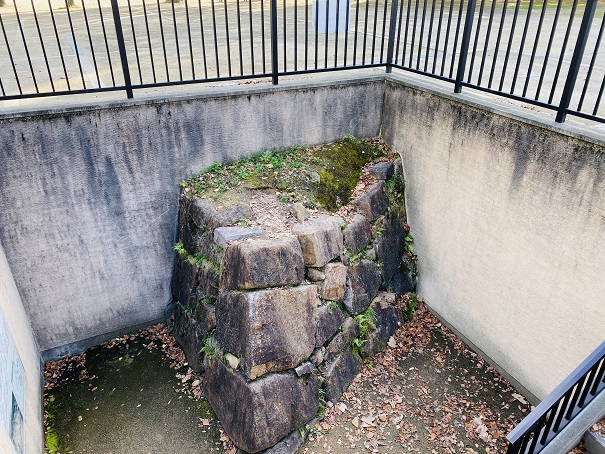 岡山城　築城時の石垣1