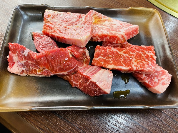 焼肉松坂本店　牛肉3品