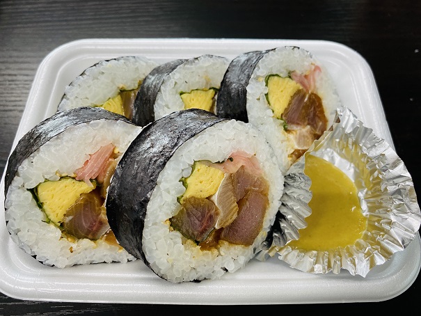 アオハタ鮮魚店　海鮮巻寿司