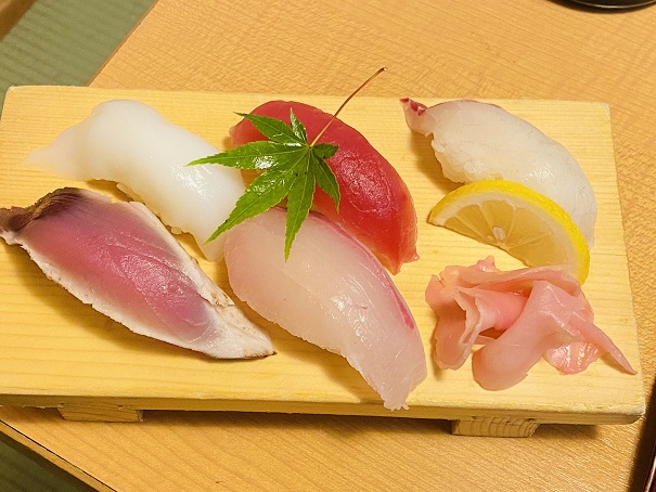 活魚料理　一徳　にぎり寿司