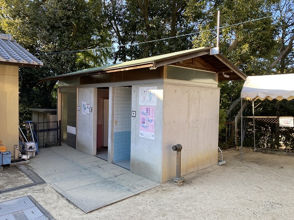 伊佐爾波神社　トイレ