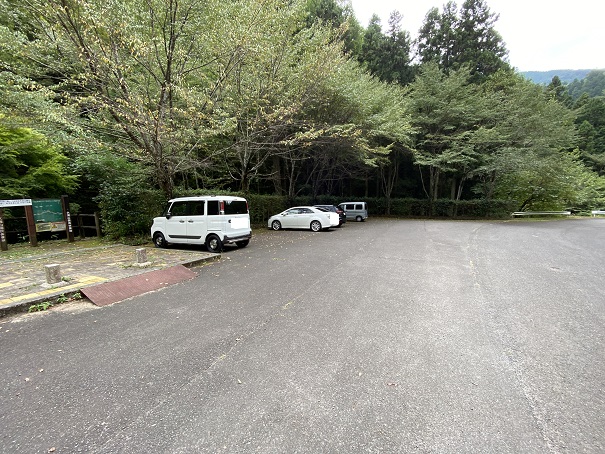 大滝山県民いこいの森　第２キャンプ場　駐車場