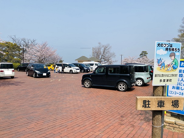 桃陵公園　駐車場1