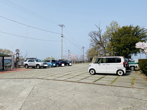 県立桃陵公園　駐車場2