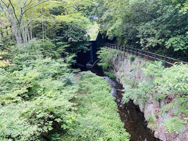 白鳥温泉　川