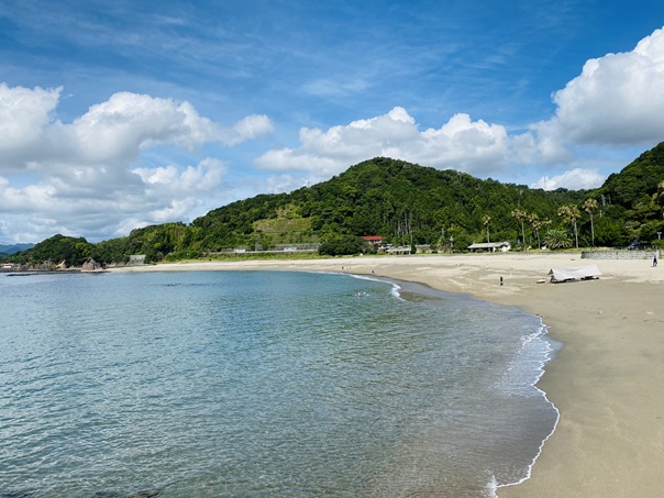 大砂海水浴場　きれいな海