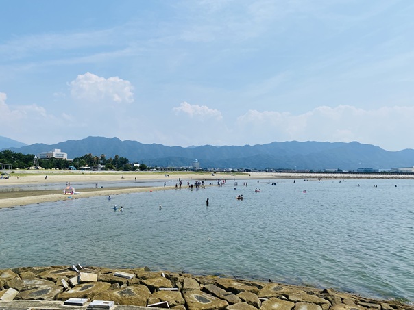 一の宮海水浴場　全体