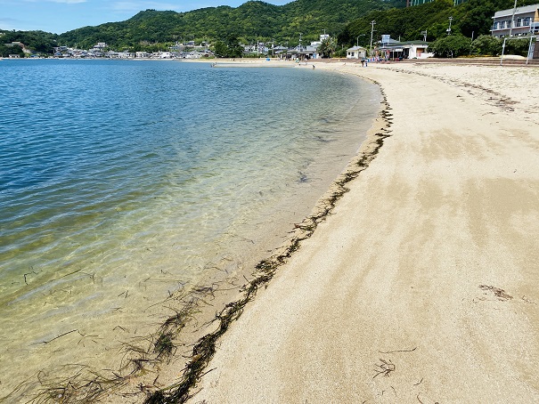 鹿島海水浴場　ビーチ