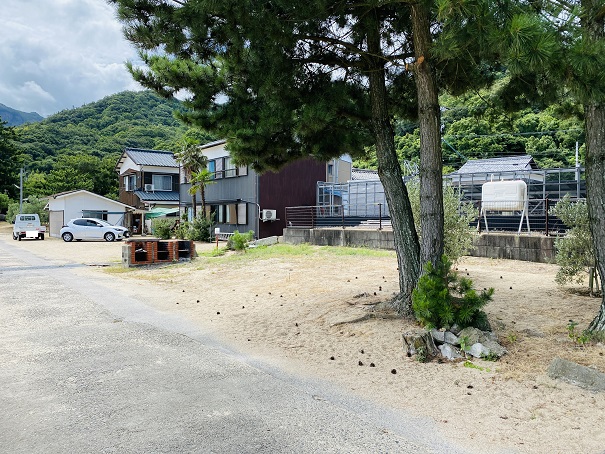 田井浜海水浴場　キャンプ場