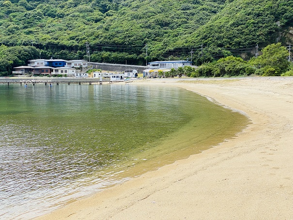 吉田キャンプ場　海水浴場2