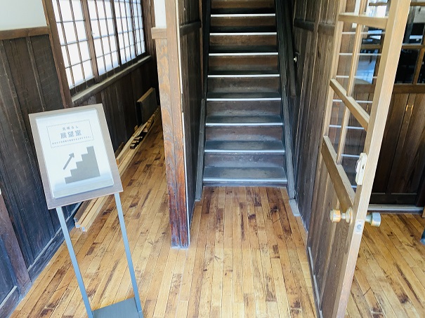 二十四の瞳映画村　展望室階段