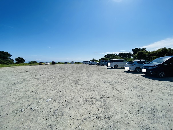 小松海岸　駐車場