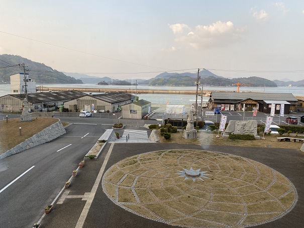 村上海賊ミュージアム　能島の海からの眺望