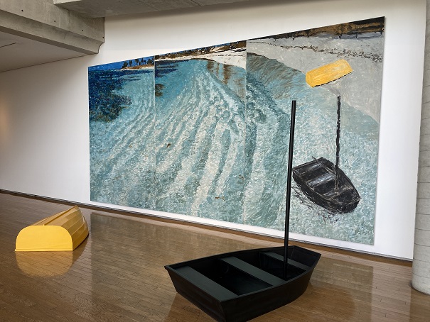 ベネッセハウスミュージアムジェニファー・バートレット「黄色と黒のボート」1985年　