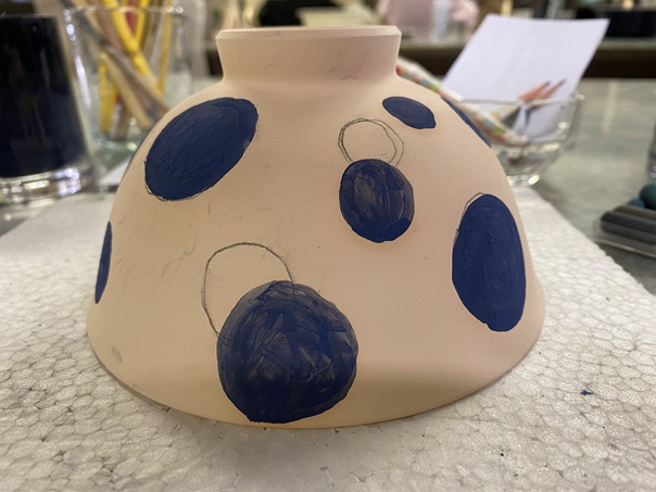 愛美工房 絵付け完成茶碗