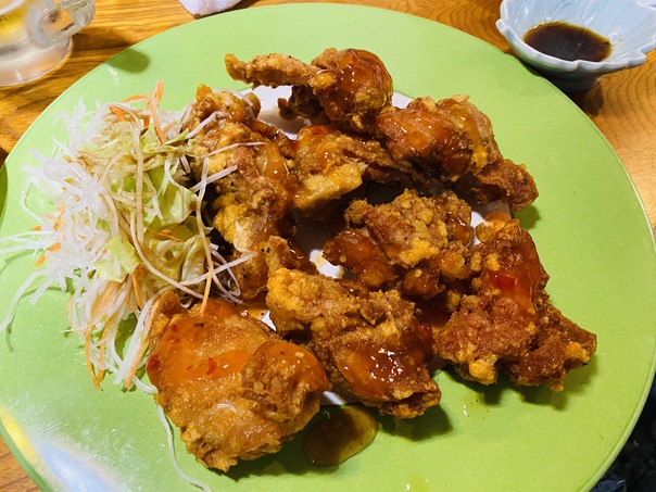 台湾料理美味山北店　若鶏の唐揚