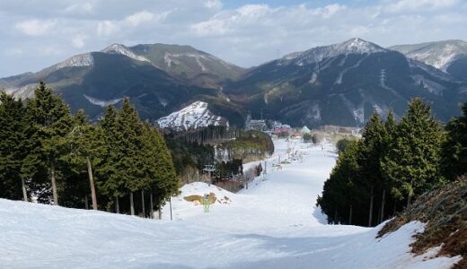 いぶきの里スキー場 降雪機完備 3月後半まで遊べる 新見市