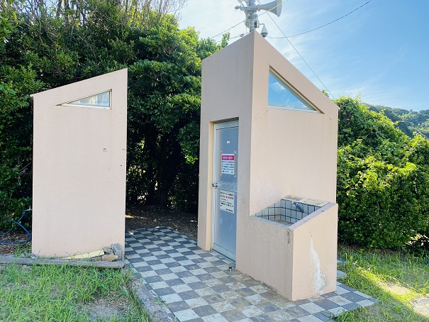 田井ノ浜海水浴場　トイレ
