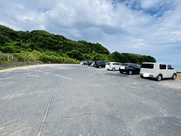 井手ヶ浜海水浴場　駐車場