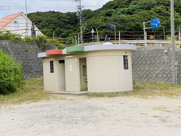 井手ヶ浜海水浴場　トイレ