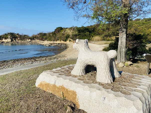 犬島公園　石のアート　犬