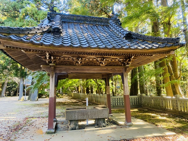 箸蔵寺 手水舎