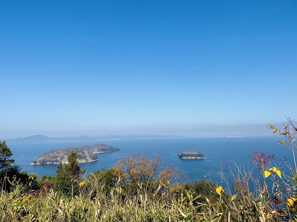 真鍋島　城山展望台からの景色